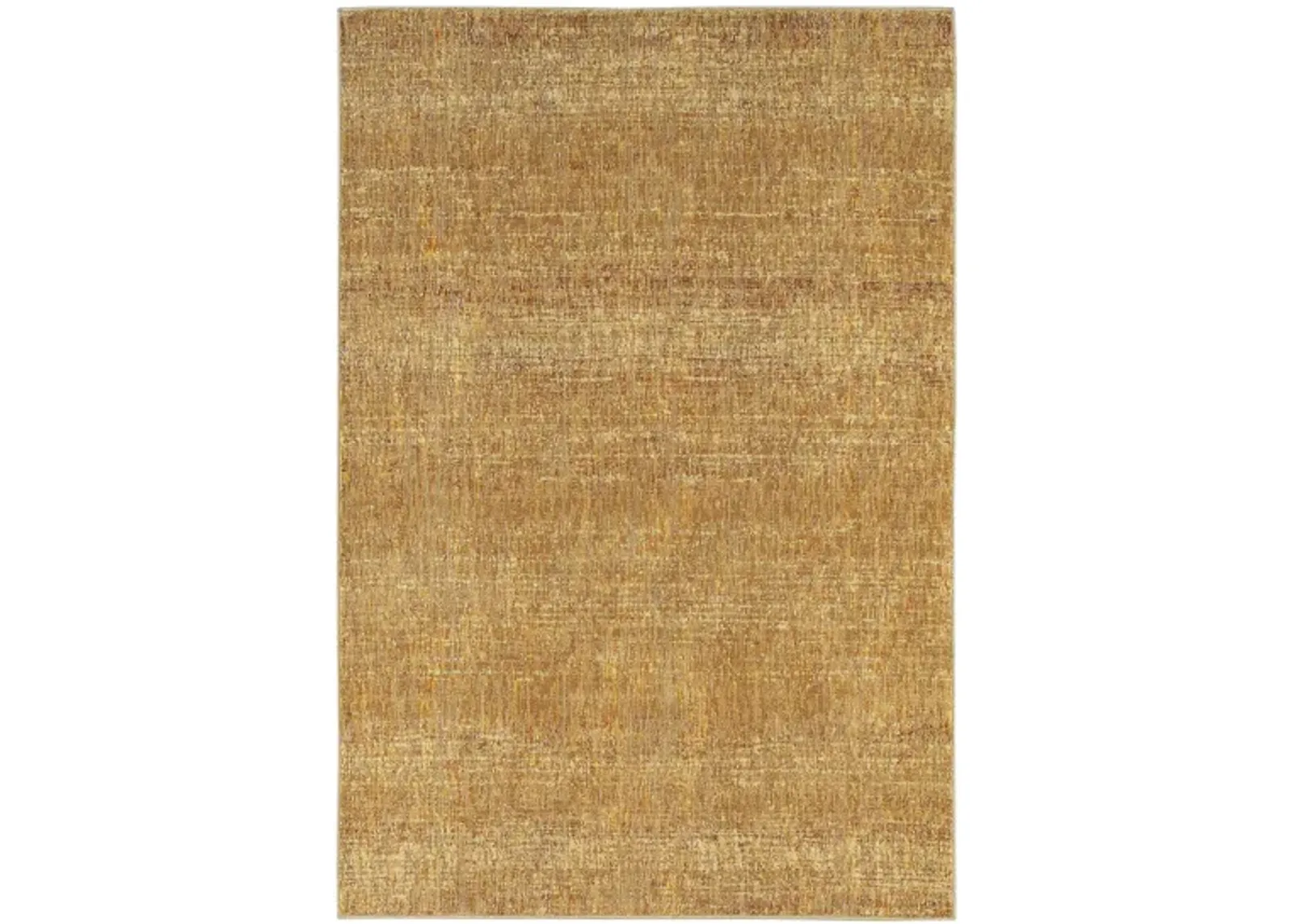 Reed Area Rug in Gold/Yellow by Bellanest