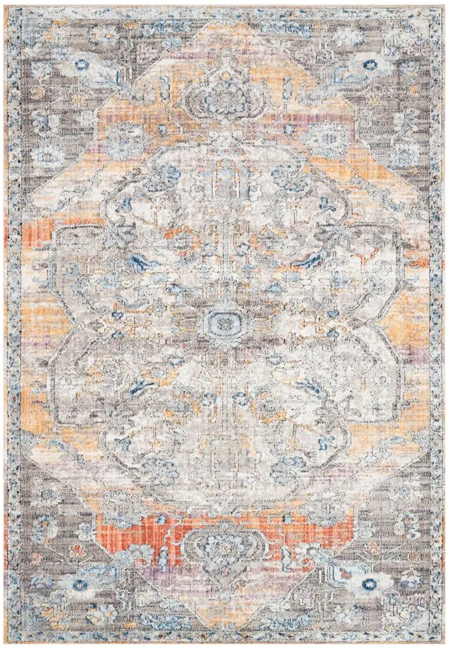Dante Area Rug in Natural/Sunrise by Loloi Rugs