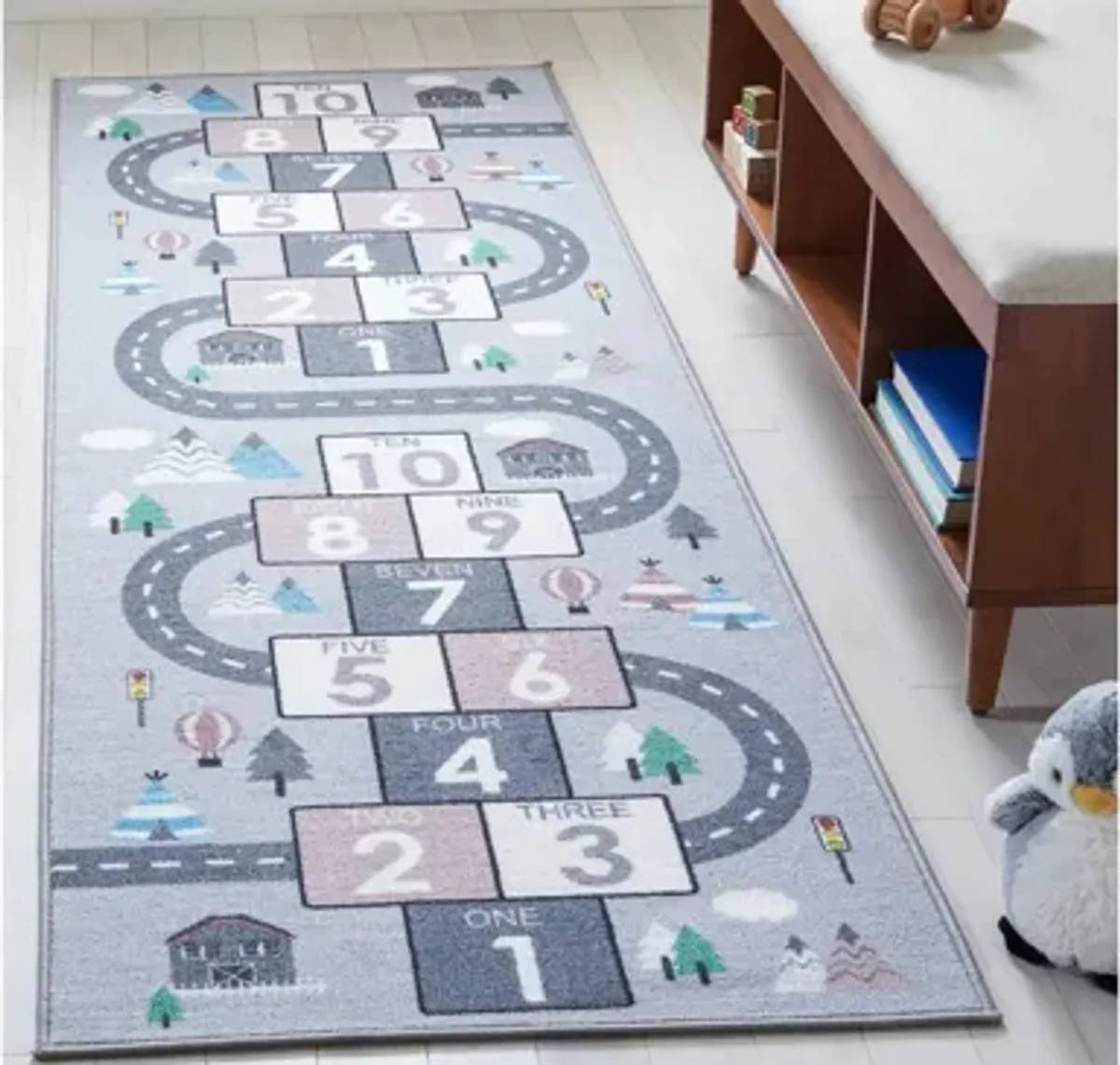 Delhi Kids' Playhouse Rug