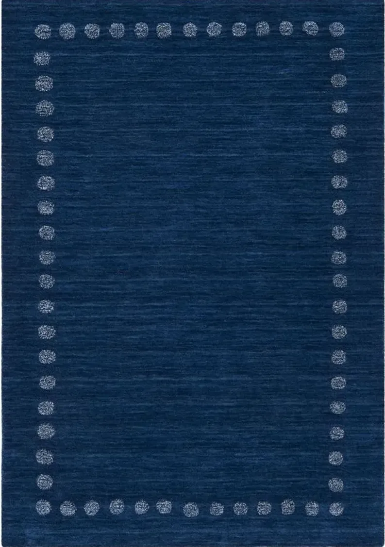 Finnian Kid's Area Rug in Navy by Safavieh