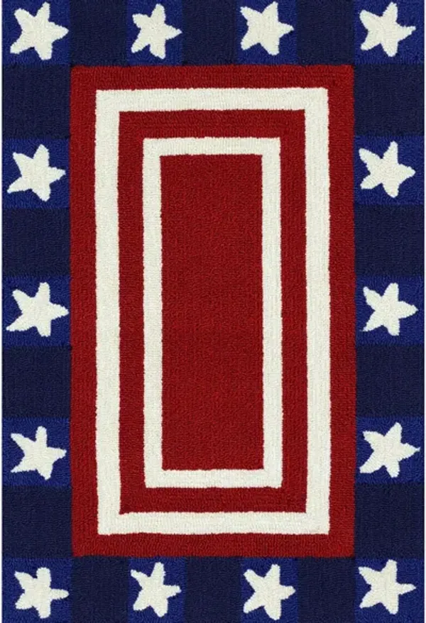 Frontporch Patriotic Pendant Rug