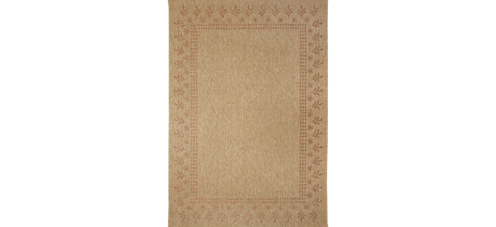 Sahara Indoor/Outdoor Rug in Terracotta by Trans-Ocean Import Co Inc