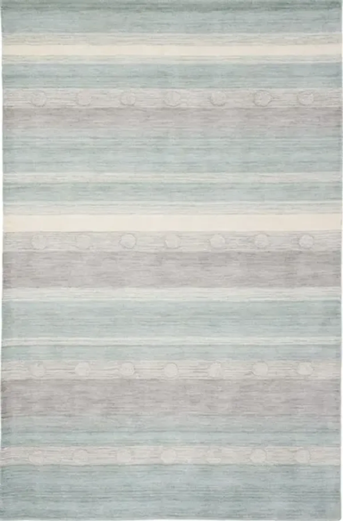 Glenna Kid's Area Rug in Aqua & Ivory by Safavieh