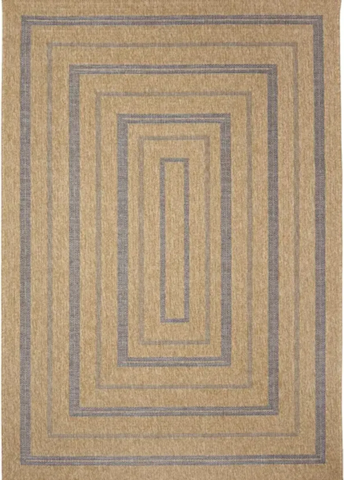 Sahara Indoor/Outdoor Rug in Navy by Trans-Ocean Import Co Inc