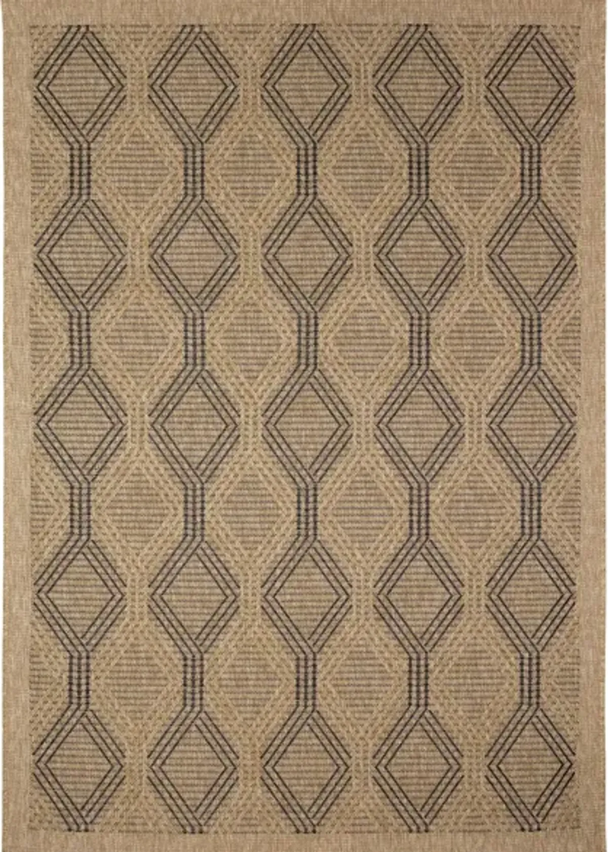 Sahara Indoor/Outdoor Rug in Natural by Trans-Ocean Import Co Inc