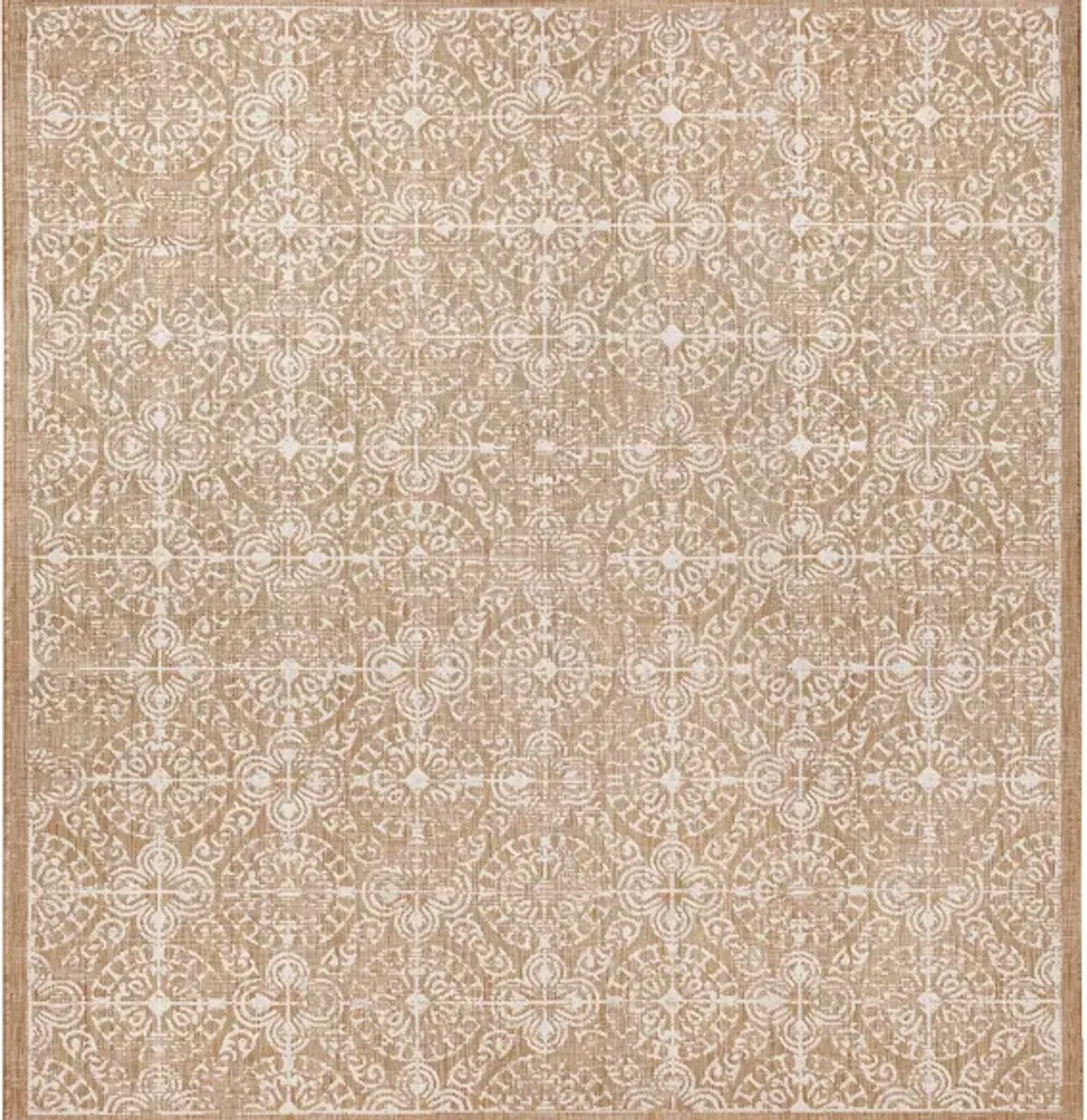 Carmel Antique Tile Rug in Sand by Trans-Ocean Import Co Inc