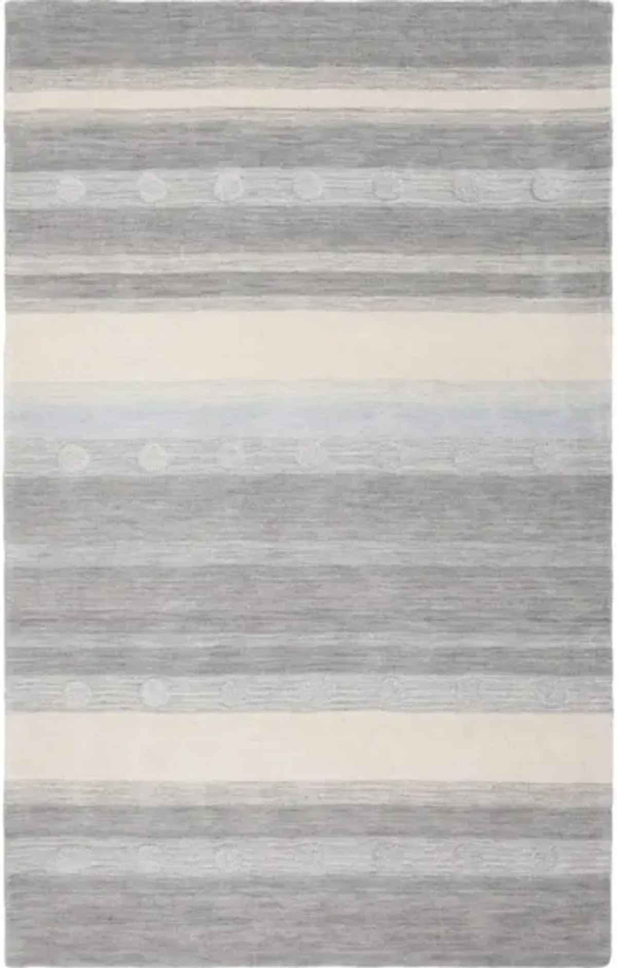 Glenna Kid's Area Rug in Grey & Ivory by Safavieh