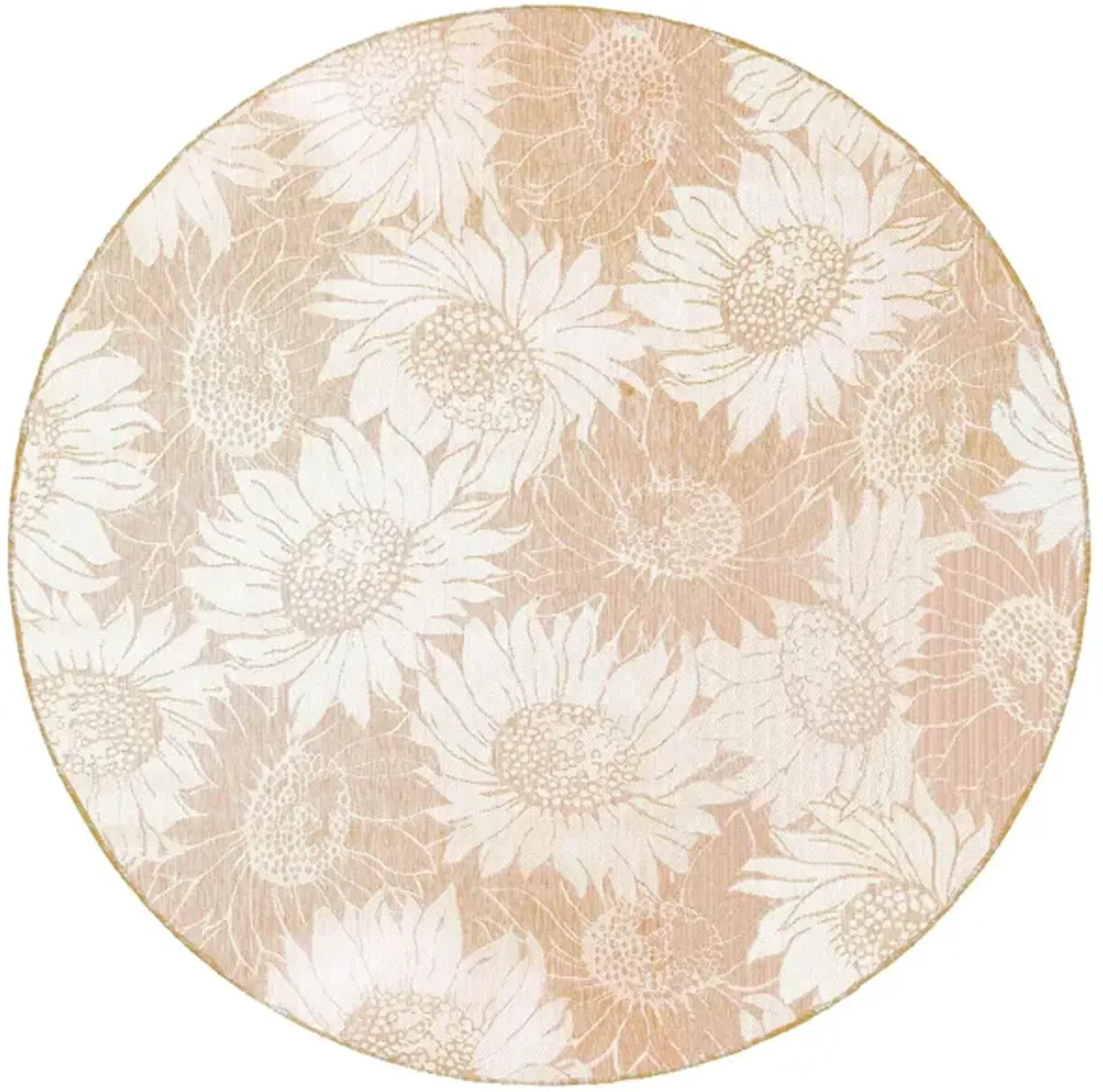 Carmel Sunflower Field Rug in Sand by Trans-Ocean Import Co Inc