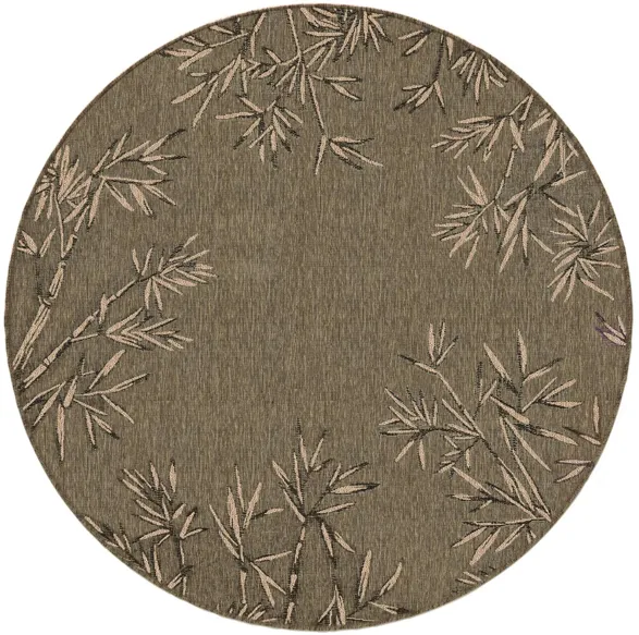 Carmel Bamboo Border Rug in Green by Trans-Ocean Import Co Inc