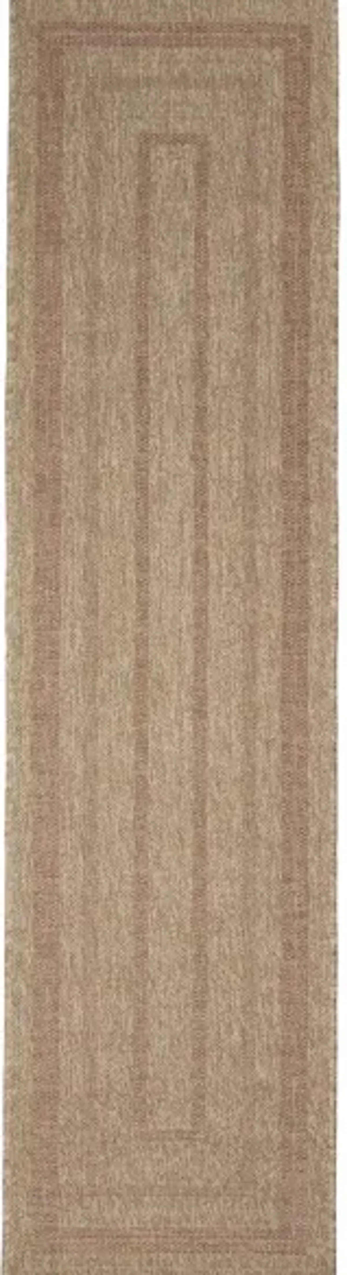 Sahara Indoor/Outdoor Rug in Terracotta by Trans-Ocean Import Co Inc