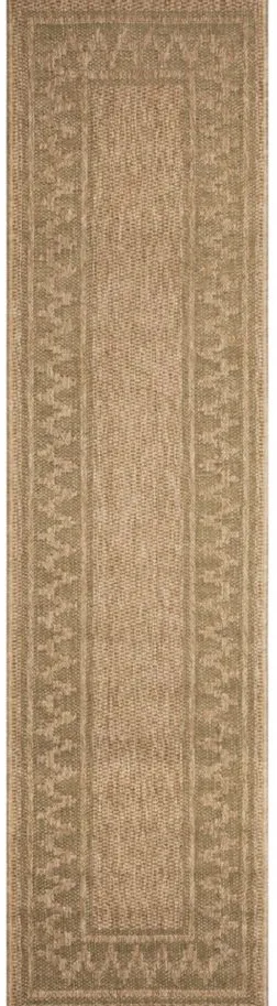 Sahara Indoor/Outdoor Rug in Green by Trans-Ocean Import Co Inc