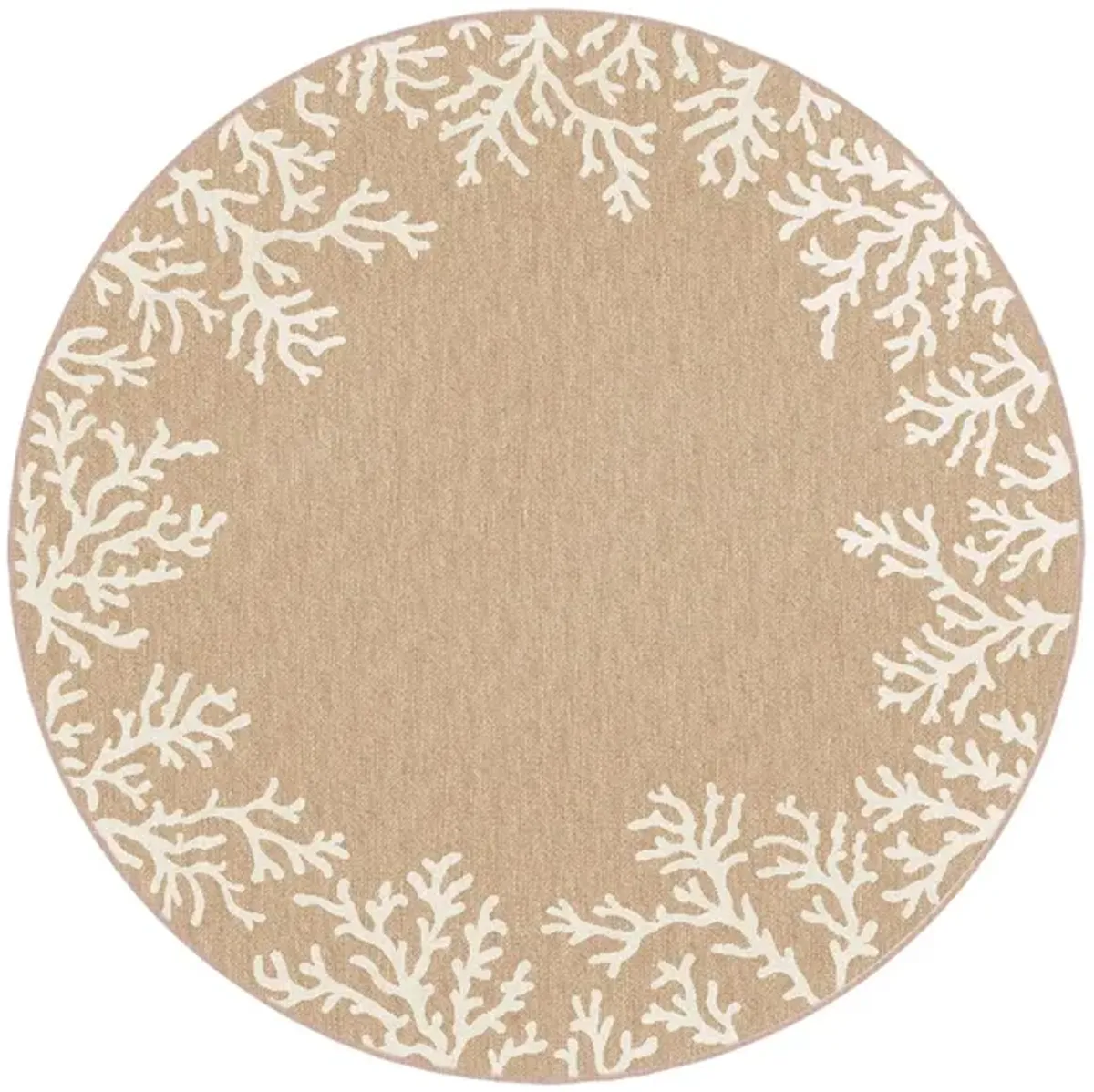 Carmel Coral Border Rug in Sand by Trans-Ocean Import Co Inc