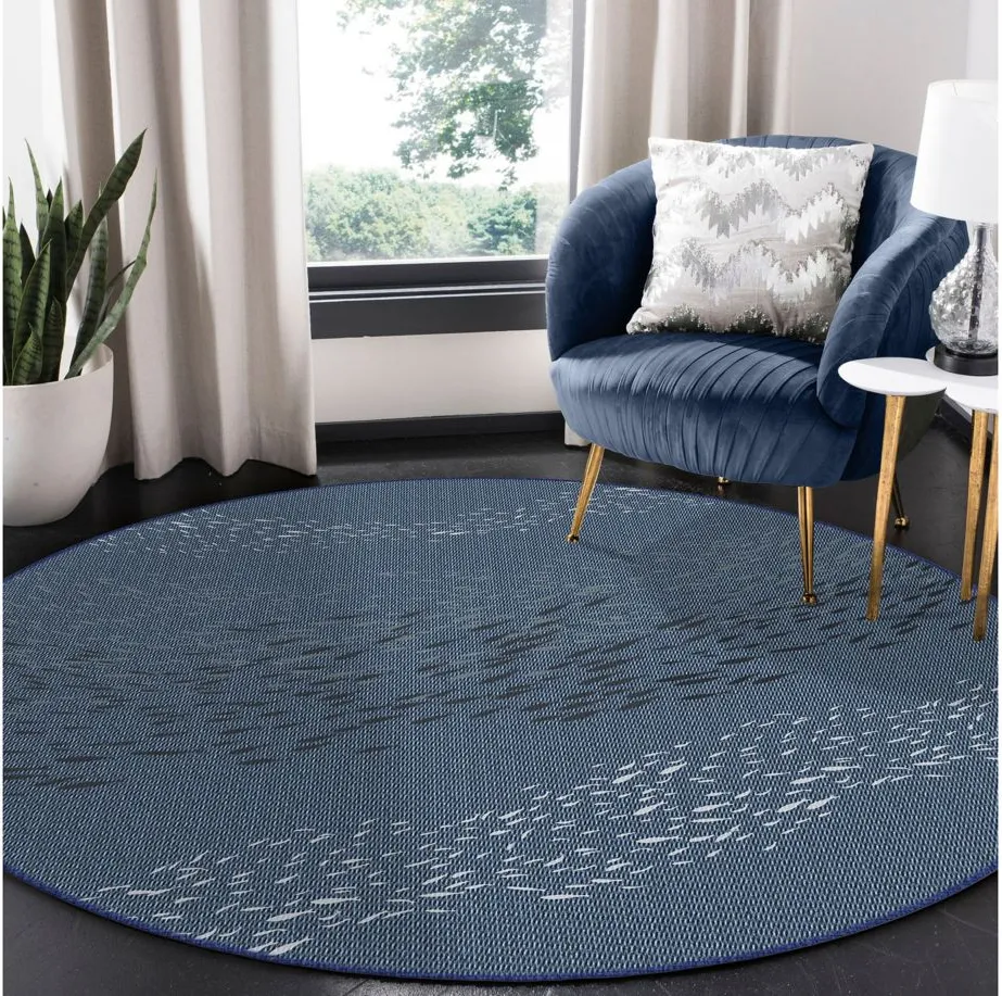 Carmel School Of Fish Rug in Navy by Trans-Ocean Import Co Inc