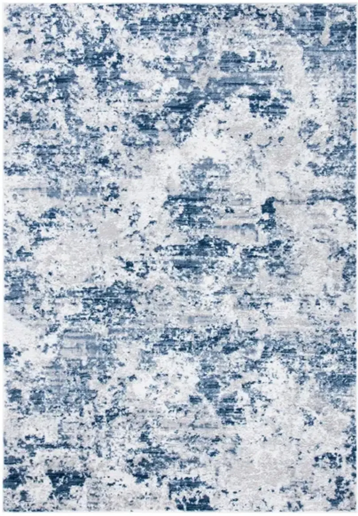 Amelia Area Rug in Navy / Gray by Safavieh