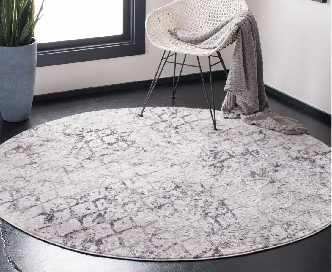 Amelia Area Rug in Gray / Light Gray by Safavieh