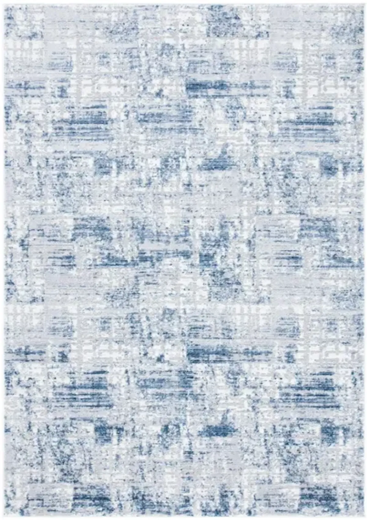 Amelia Area Rug in Navy / Light Gray by Safavieh