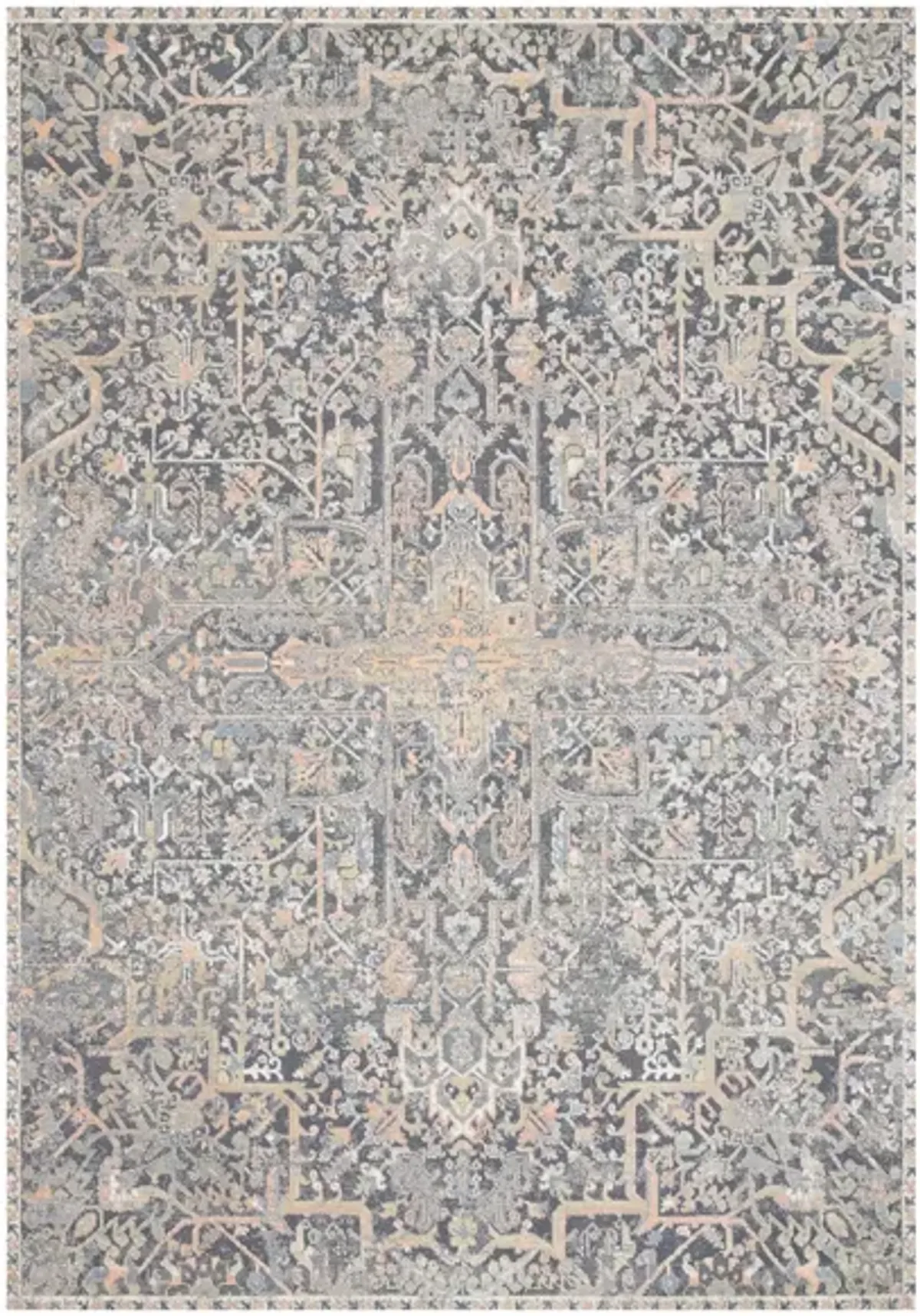 Lucia Area Rug in Charcoal/Multi by Loloi Rugs