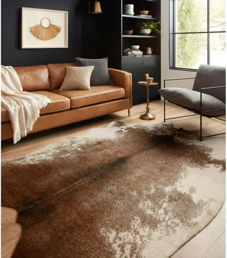 Grand Canyon Accent Rug in Coffee/Ivory by Loloi Rugs