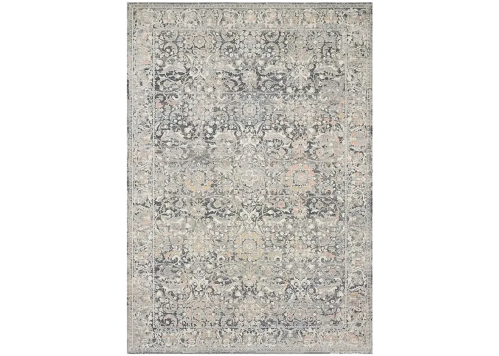 Lucia Accent Rug in Grey/Mist by Loloi Rugs