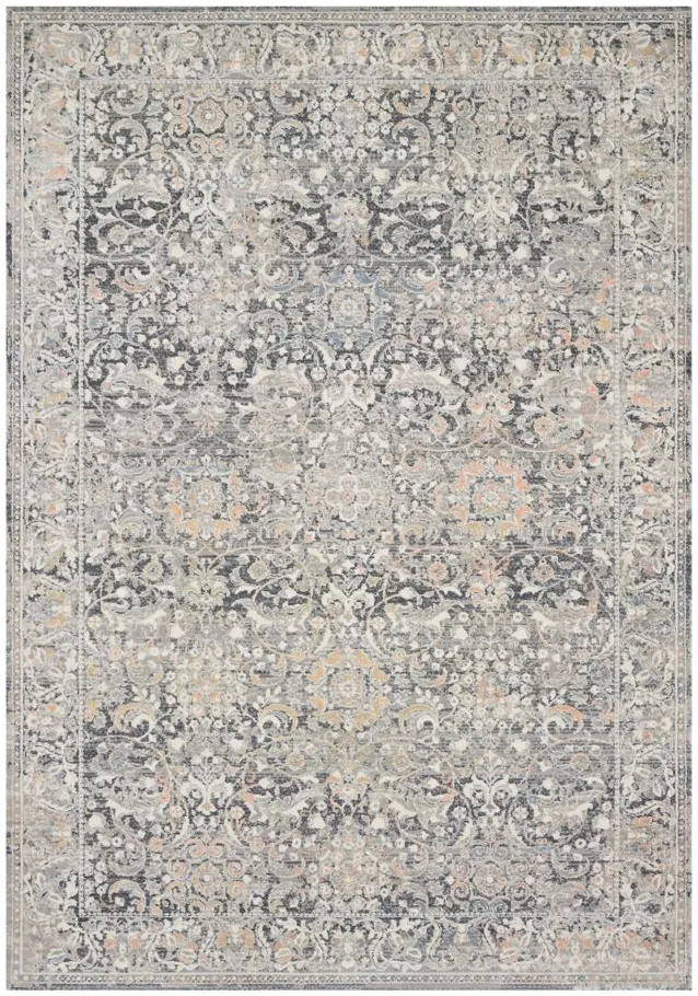 Lucia Runner Rug in Grey/Mist by Loloi Rugs