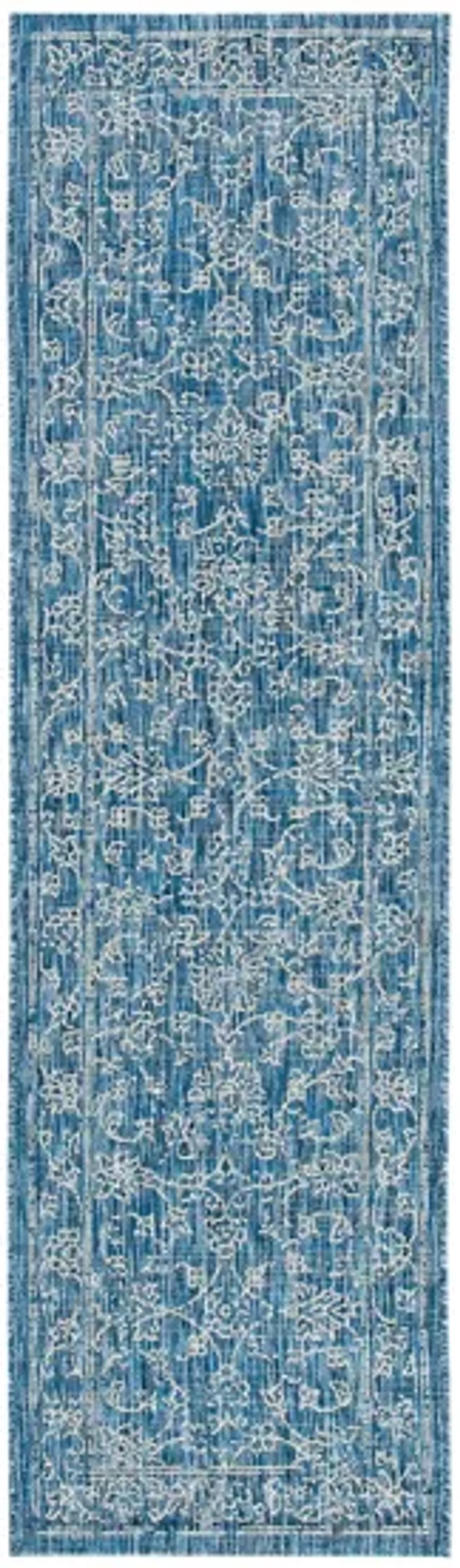 Courtyard Pacific Indoor/Outdoor Runner Rug