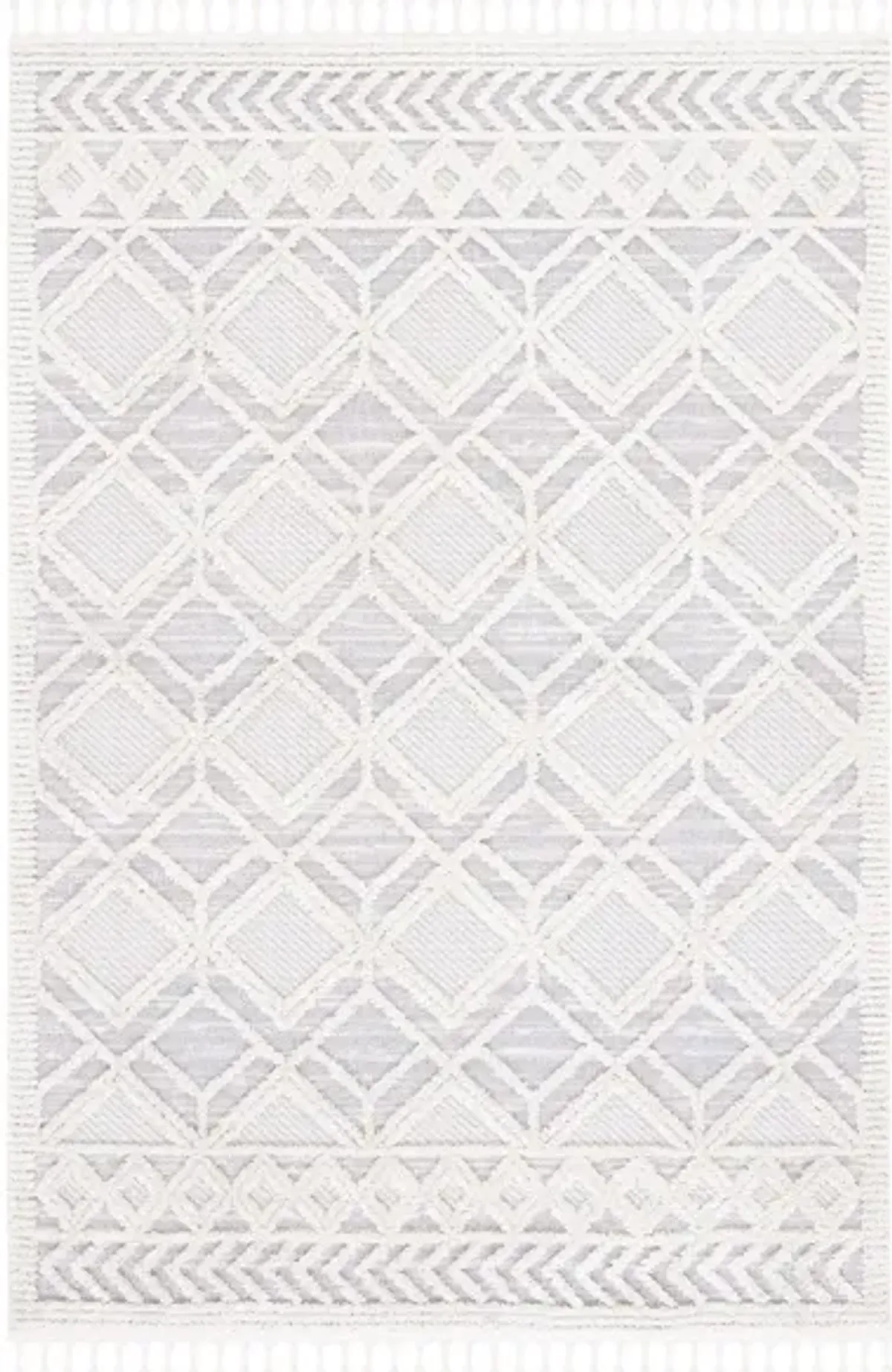 Marrakesh Area Rug in Gray / Ivory by Safavieh