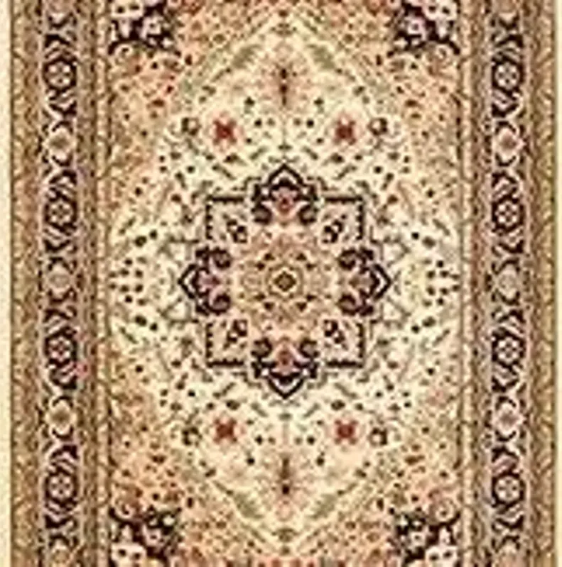 Mercia Area Rug in Beige / Black by Safavieh