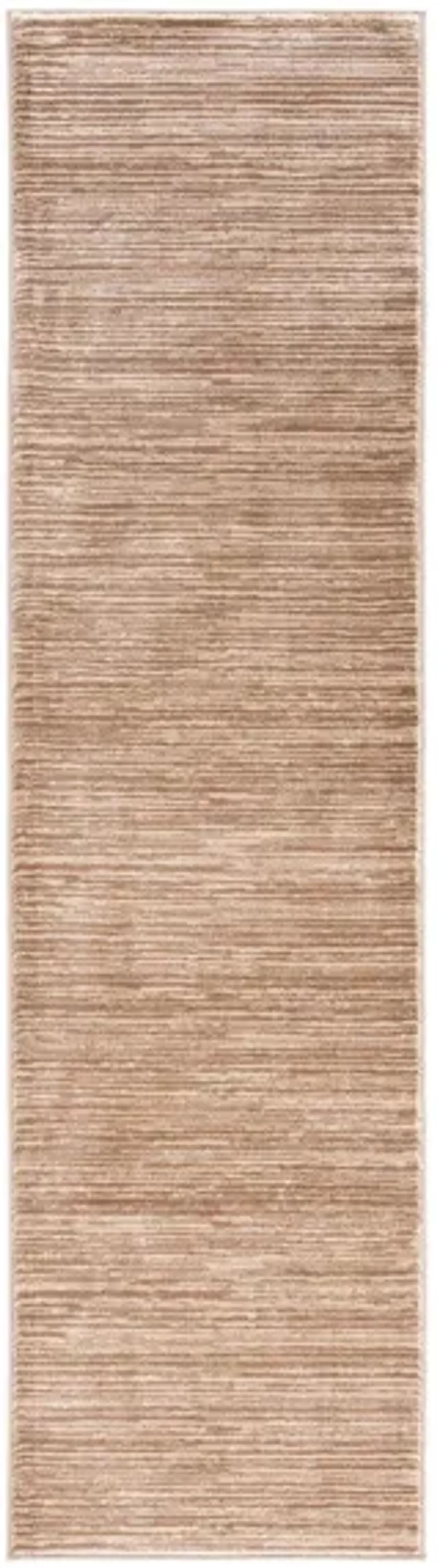 Hoechlin Runner Rug in Light Brown by Safavieh