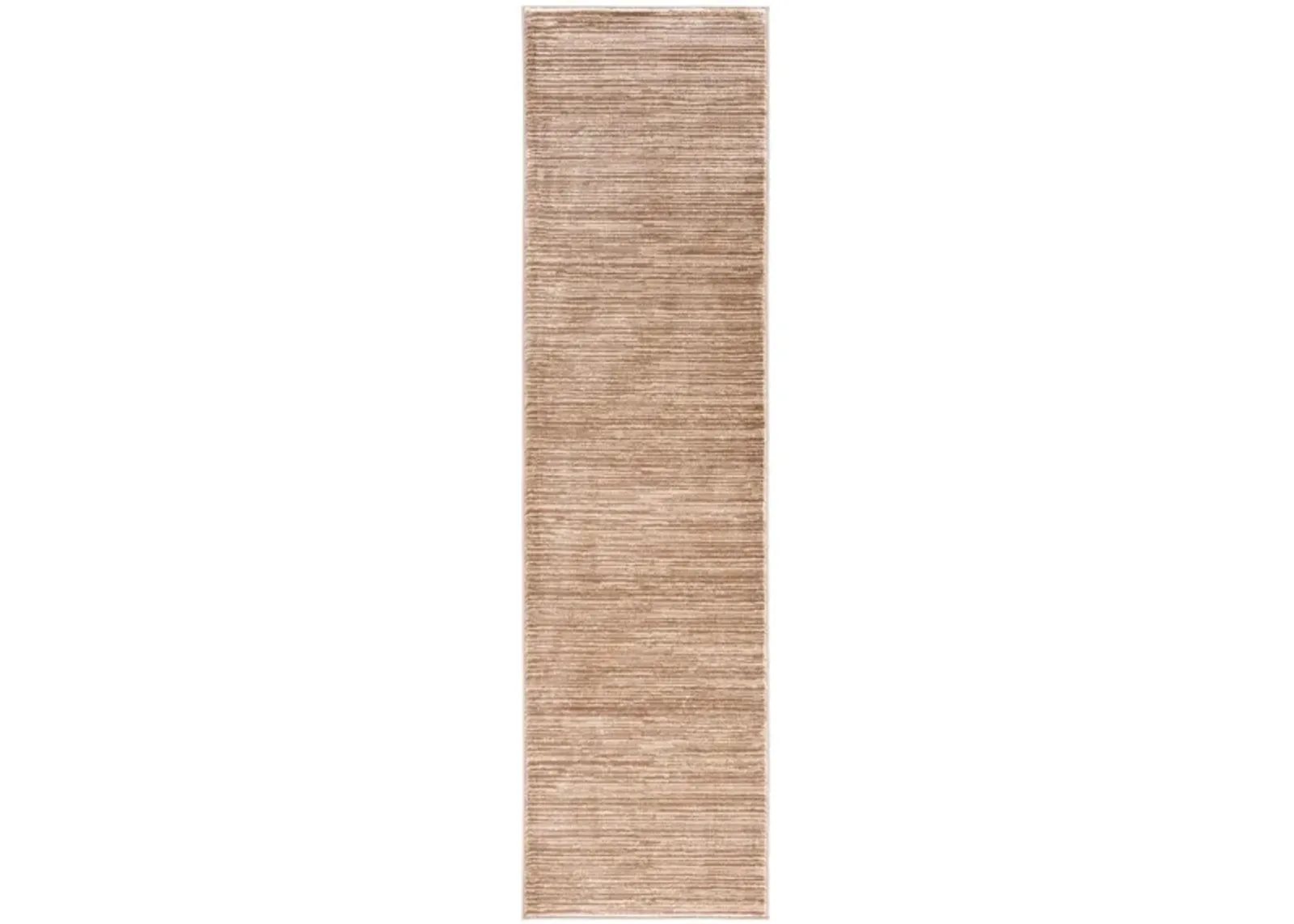 Hoechlin Runner Rug in Light Brown by Safavieh