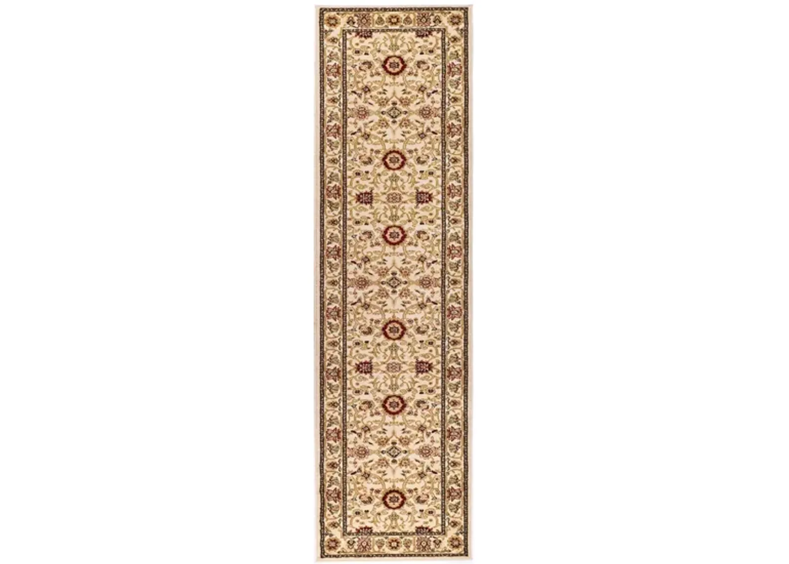 Lyndhurst Runner Rug in Ivory by Safavieh