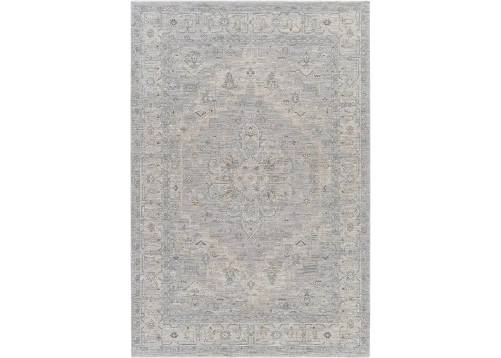 Avant Garde Area Rug in Light Gray, Medium Gray, Charcoal, Beige, Tan, Camel, Denim by Surya