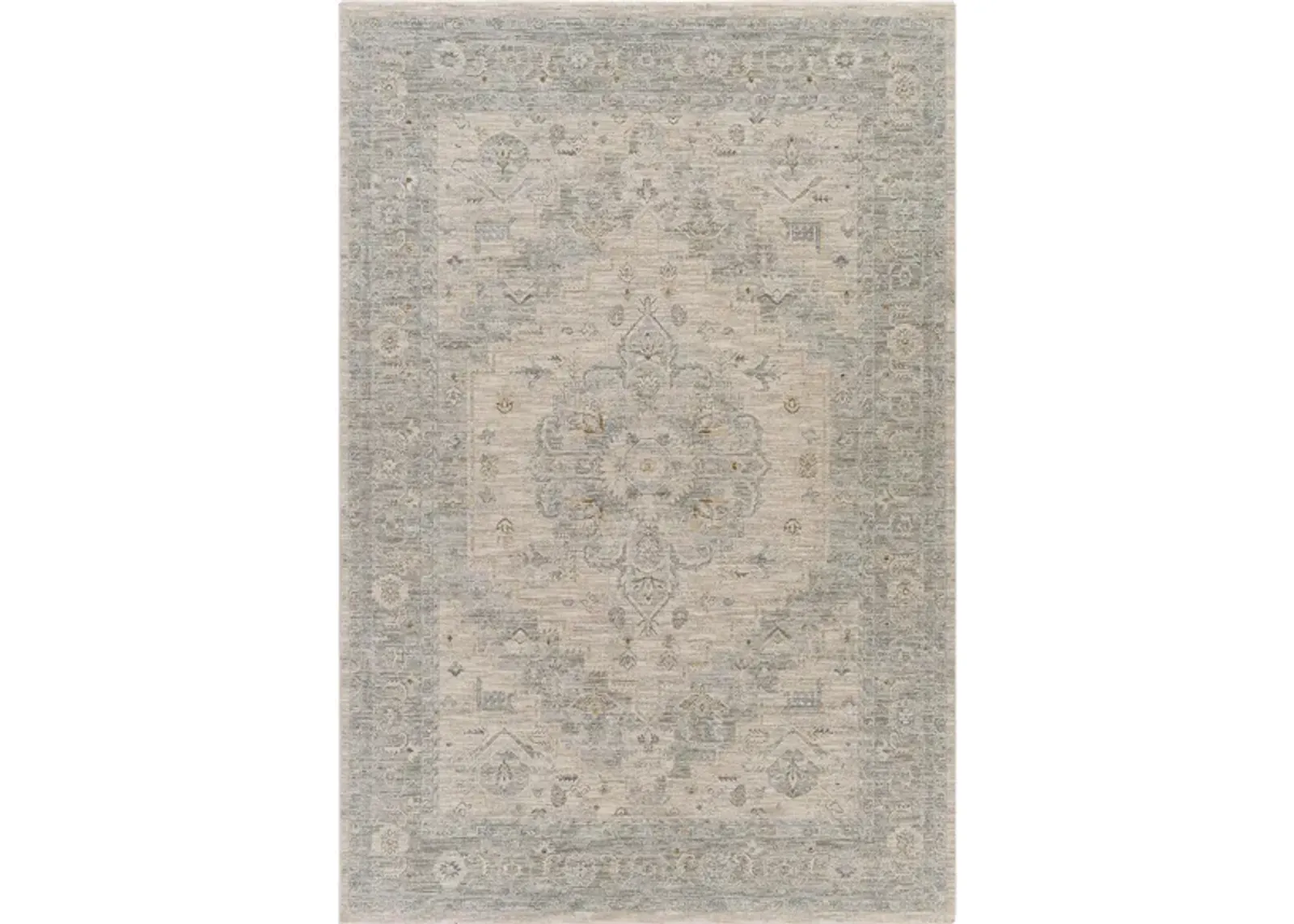 Avant Garde Area Rug in Light Gray, Medium Gray, Charcoal, Beige, Tan, Camel, Denim by Surya