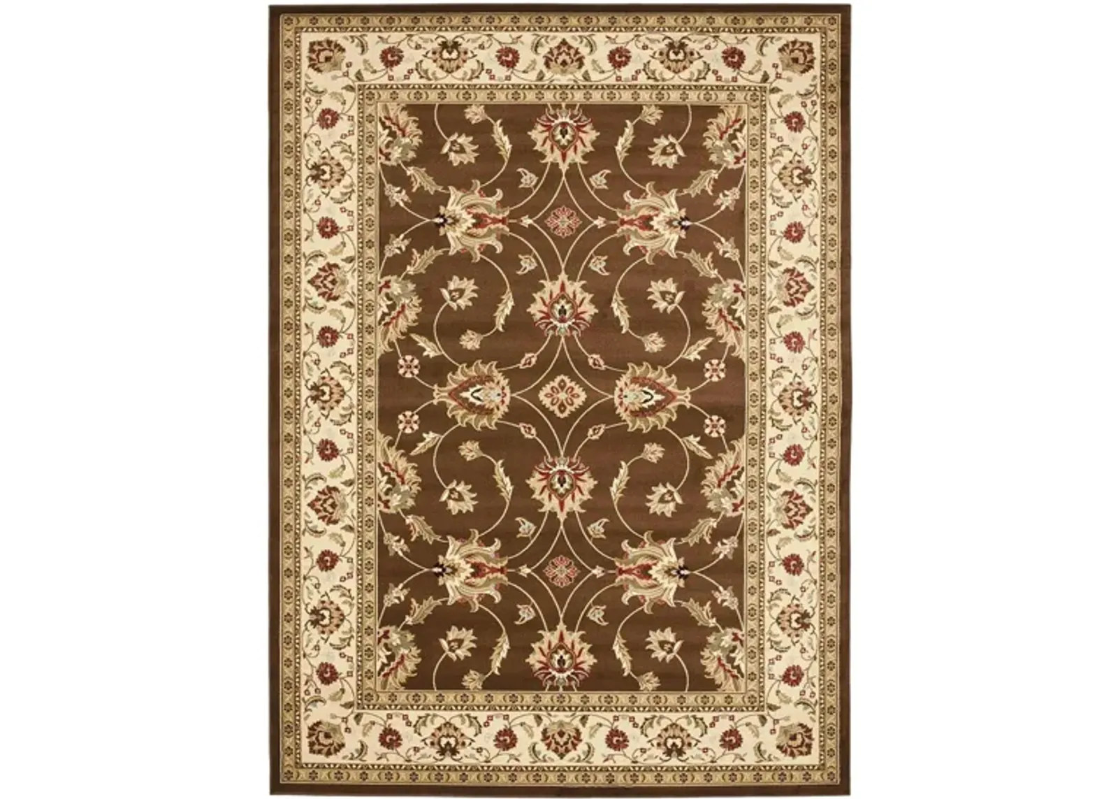 Severn Area Rug in Brown / Ivory by Safavieh