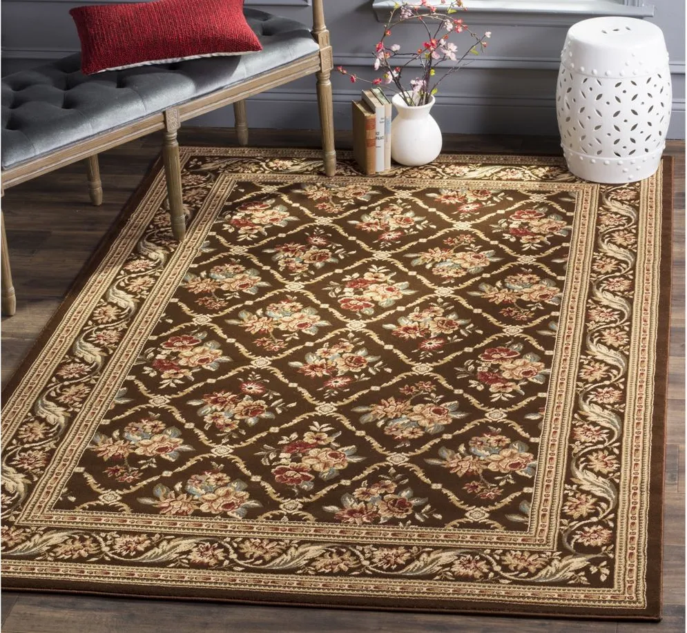 Crown Point Area Rug in Brown by Safavieh