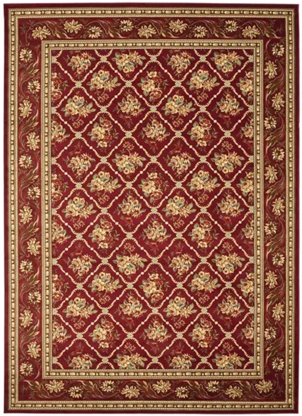 Crown Point Area Rug in Red by Safavieh