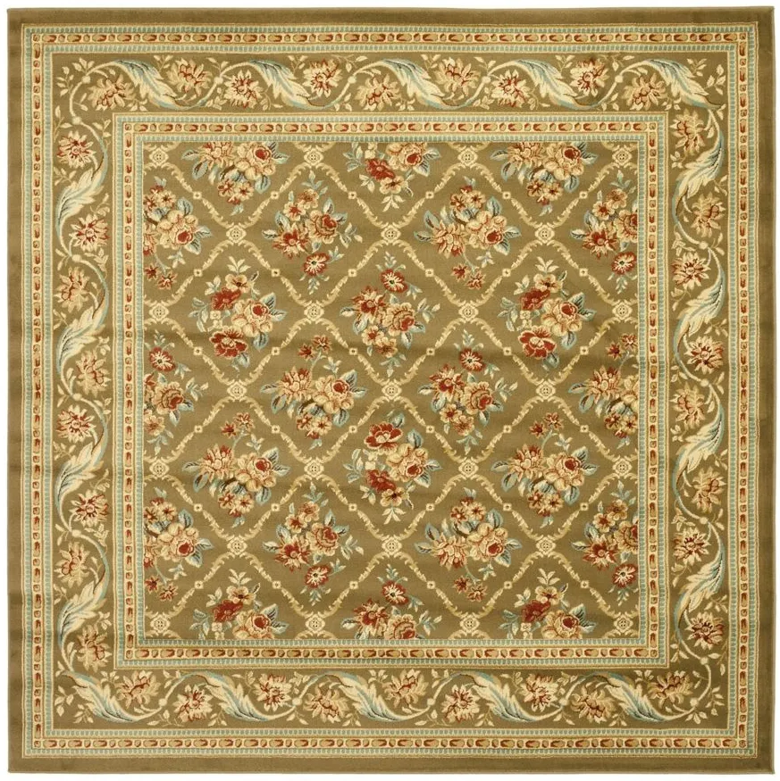 Crown Point Area Rug in Green by Safavieh