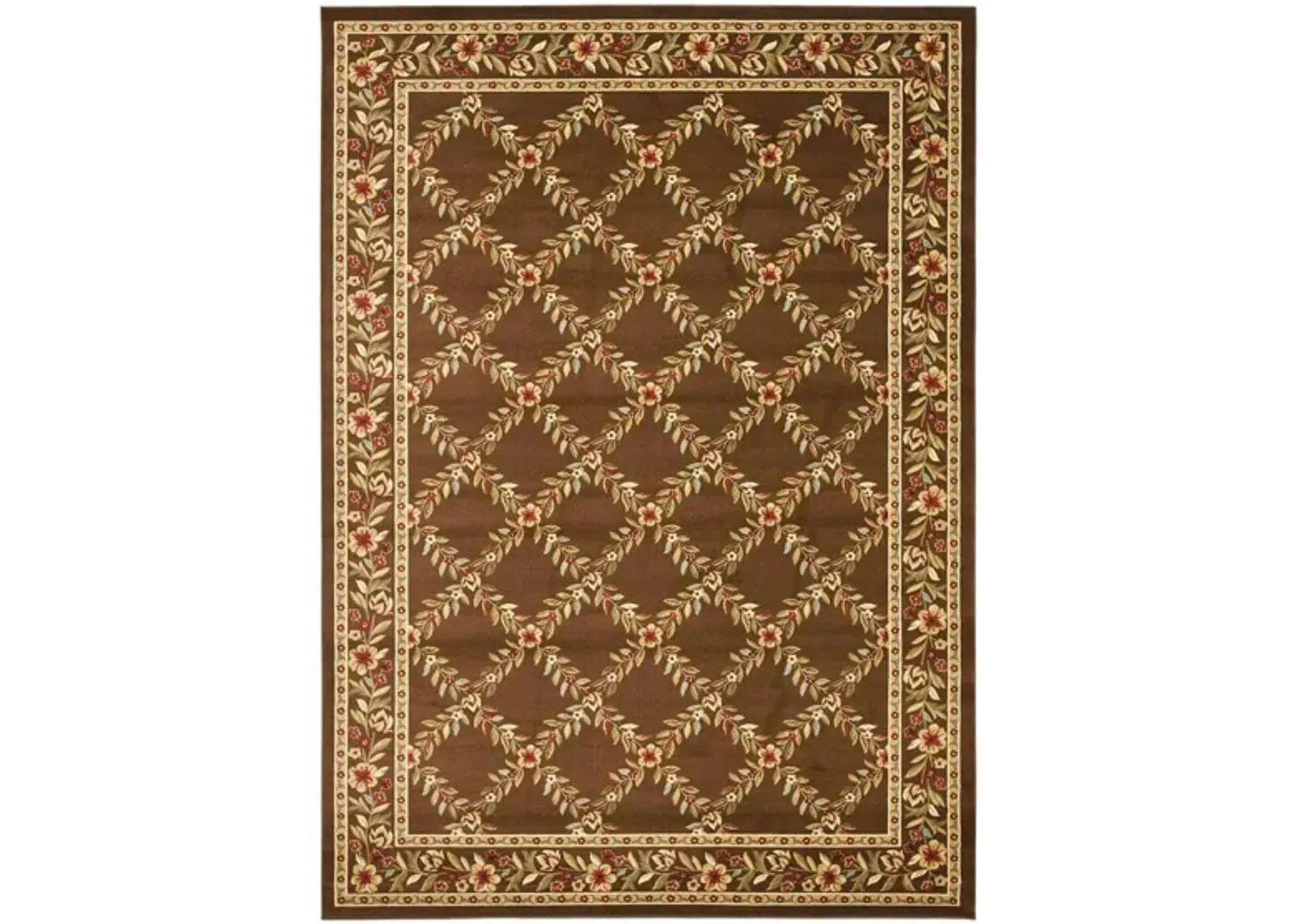 Queensferry Area Rug in Brown by Safavieh