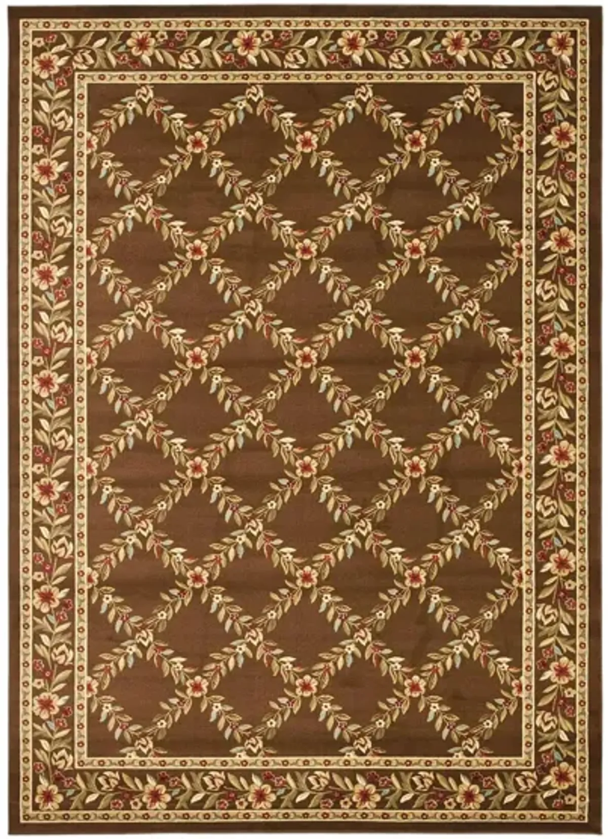 Queensferry Area Rug in Brown by Safavieh