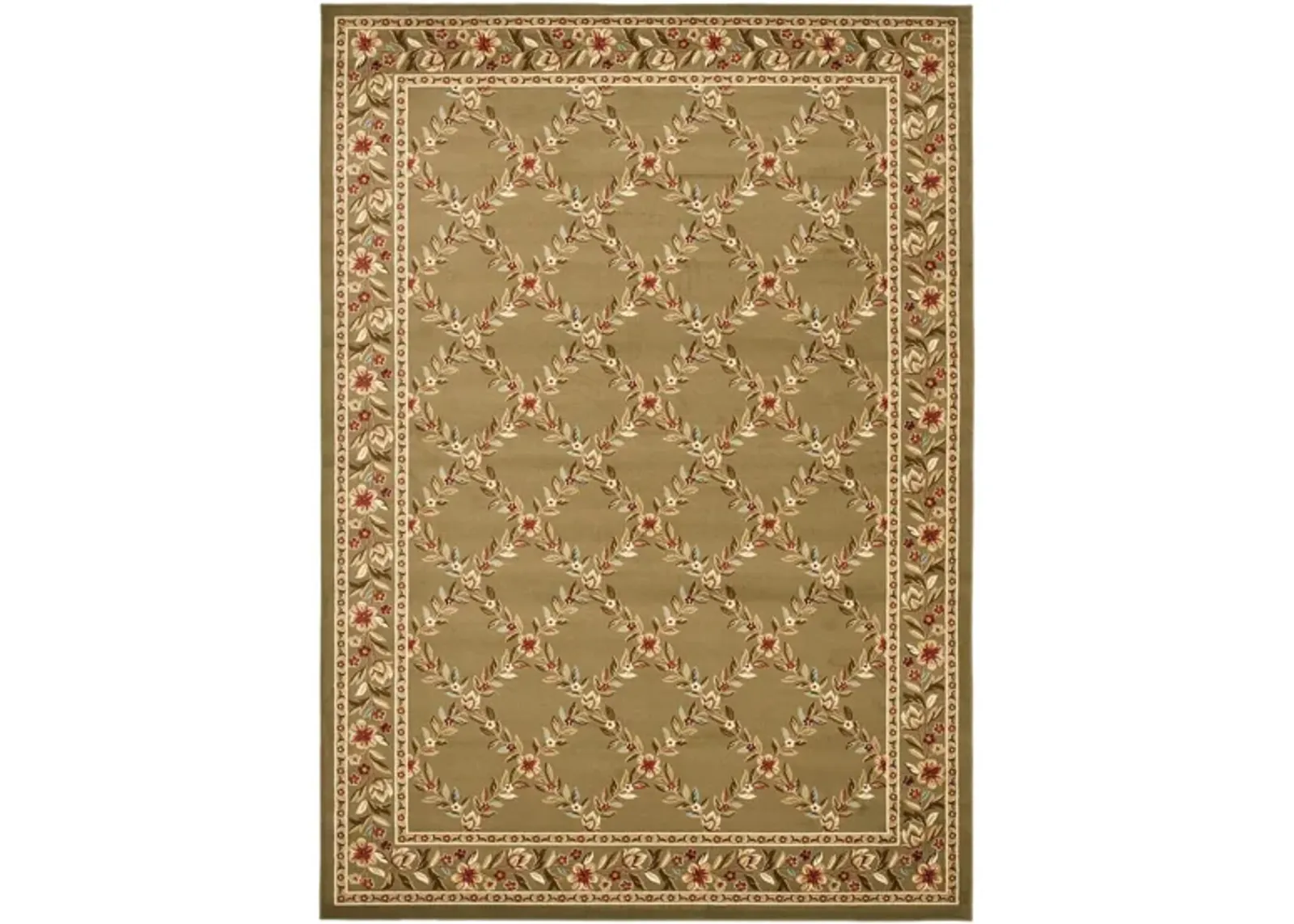 Queensferry Area Rug in Green by Safavieh