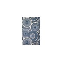 Liora Manne Marina Circles Indoor/Outdoor Area Rug in Delft by Trans-Ocean Import Co Inc