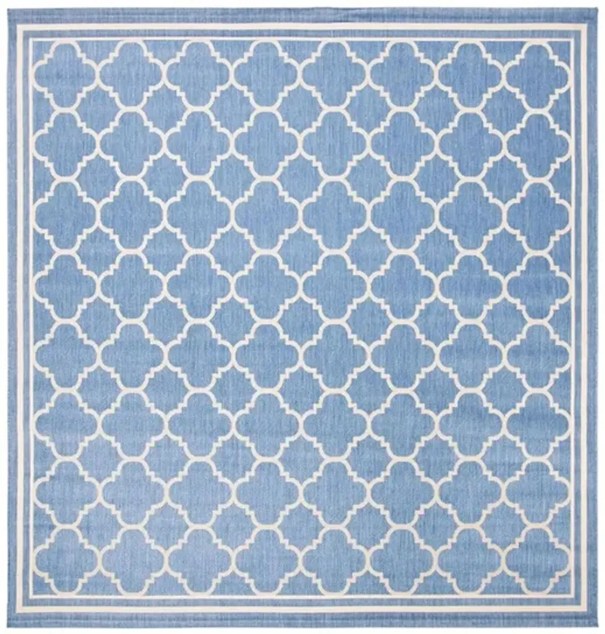 Courtyard Pathway Indoor/Outdoor Area Rug in Blue & Beige by Safavieh