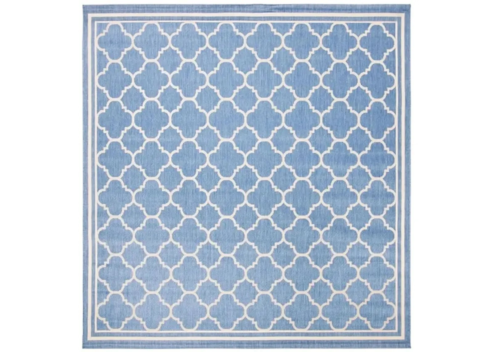 Courtyard Pathway Indoor/Outdoor Area Rug in Blue & Beige by Safavieh