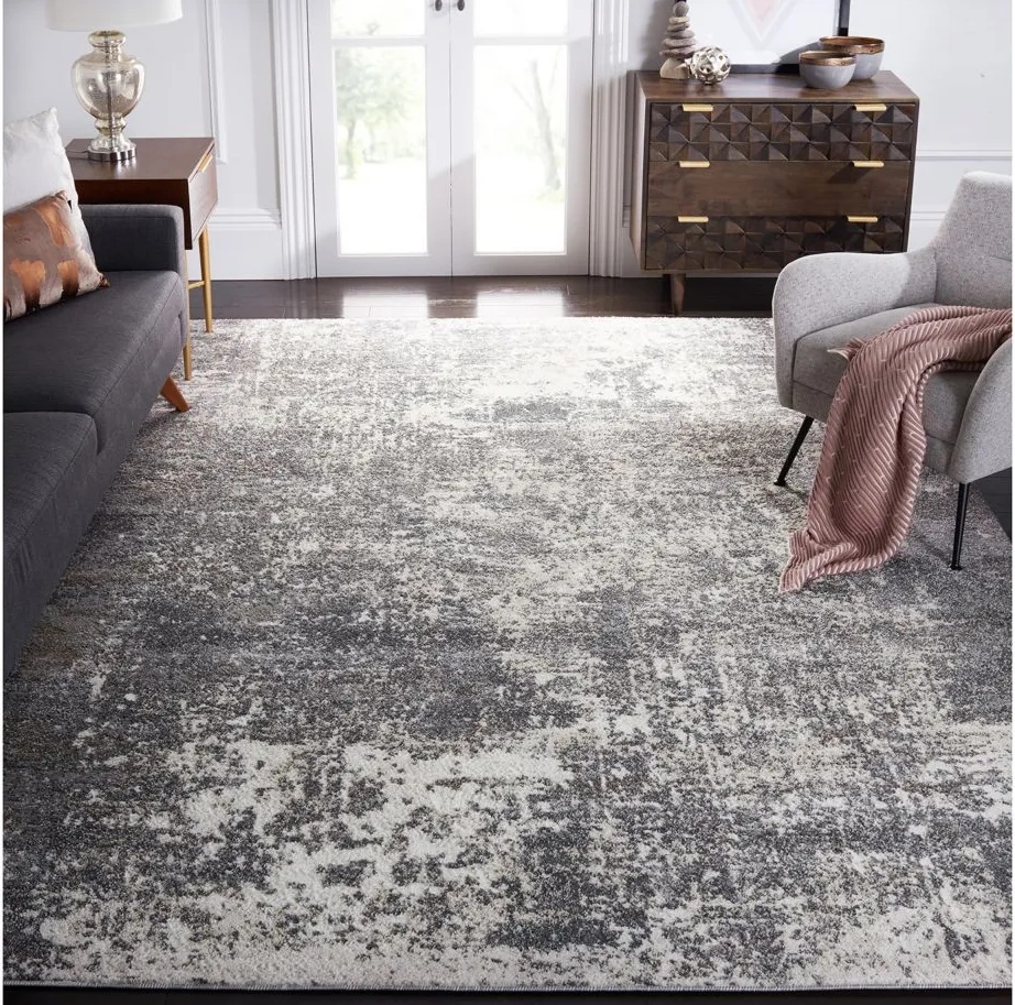 Bartons Area Rug in Gray & Ivory by Safavieh