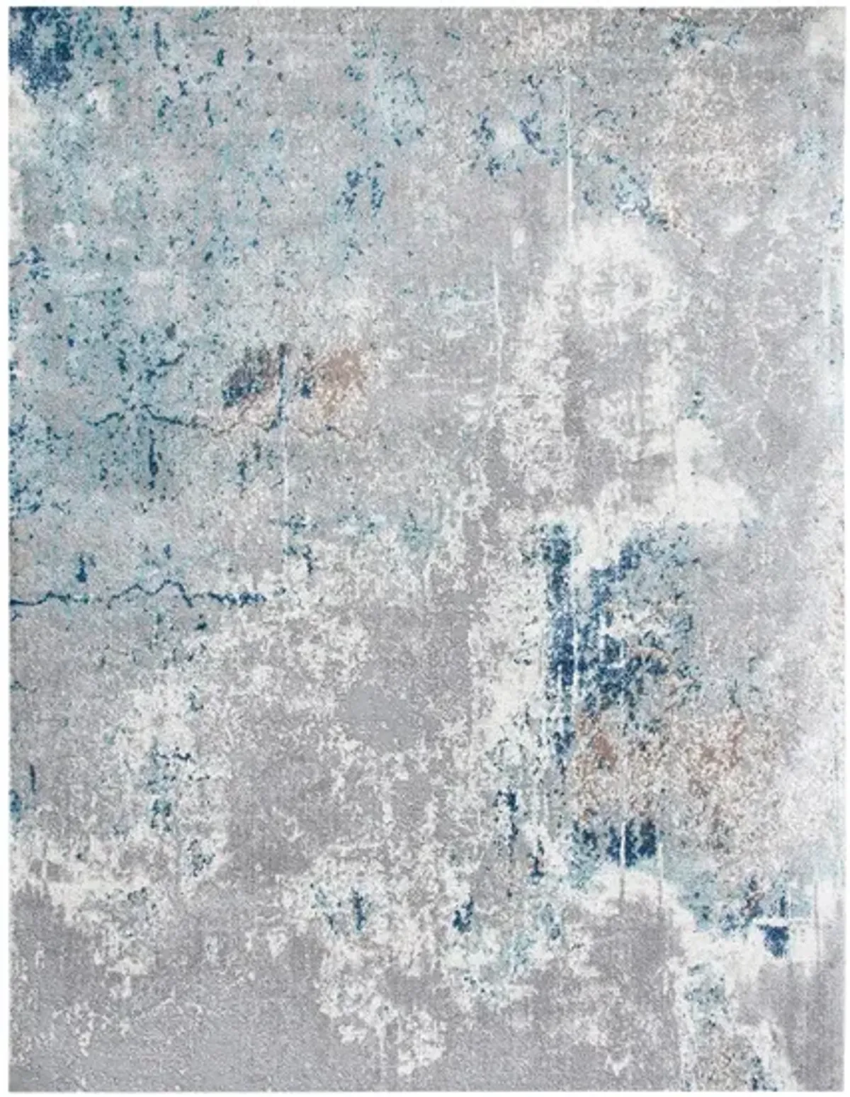 Osbourne Area Rug in Gray & Blue by Safavieh