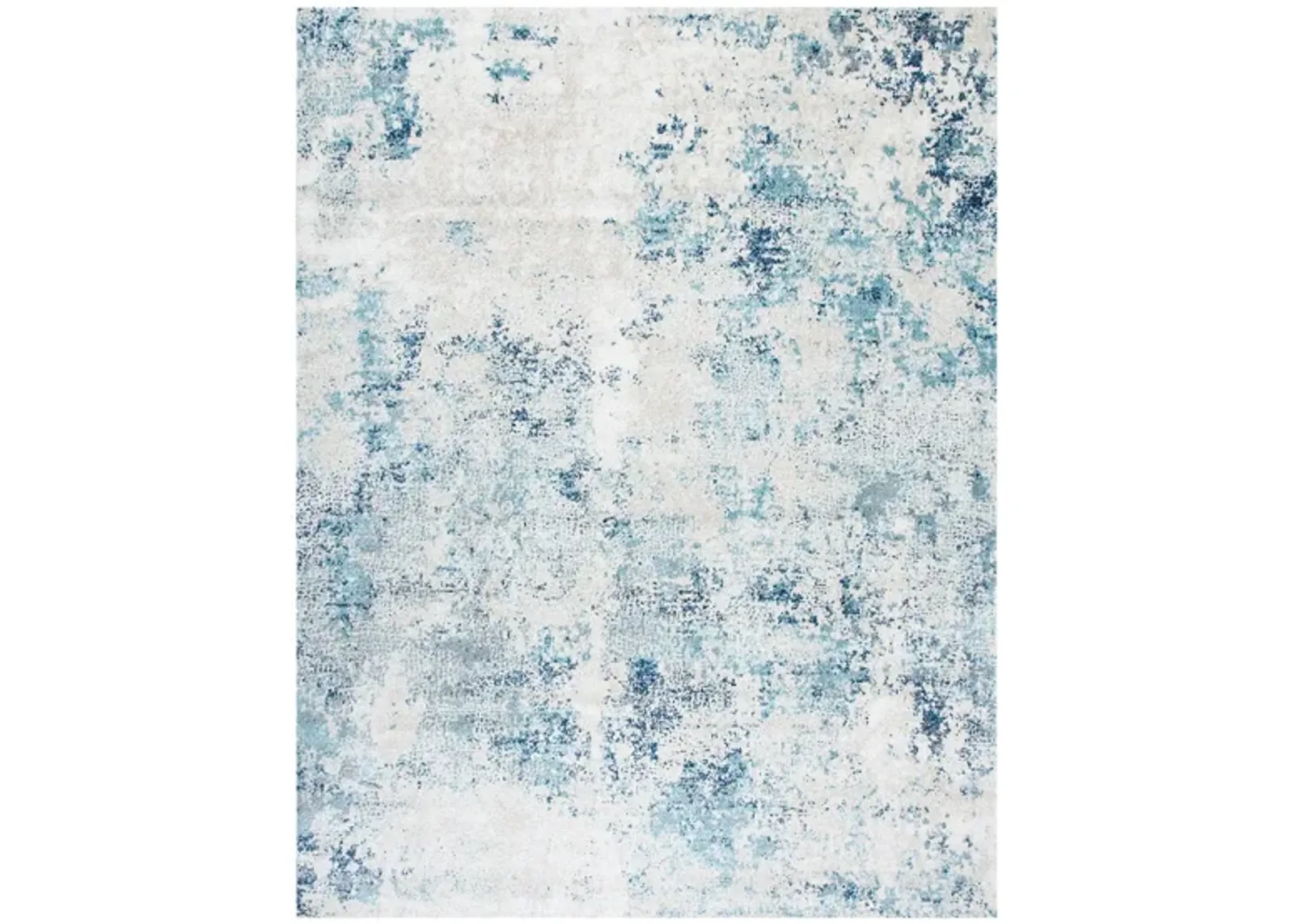 Iommi Area Rug in Ivory & Blue by Safavieh