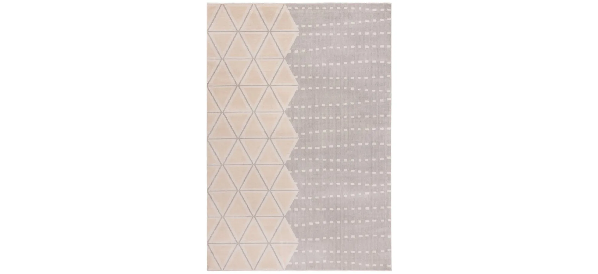 Omnette Area Rug in Gray/Ivory by Safavieh