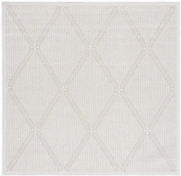 Bermuda Wide Diamond Indoor/Outdoor Square Area Rug