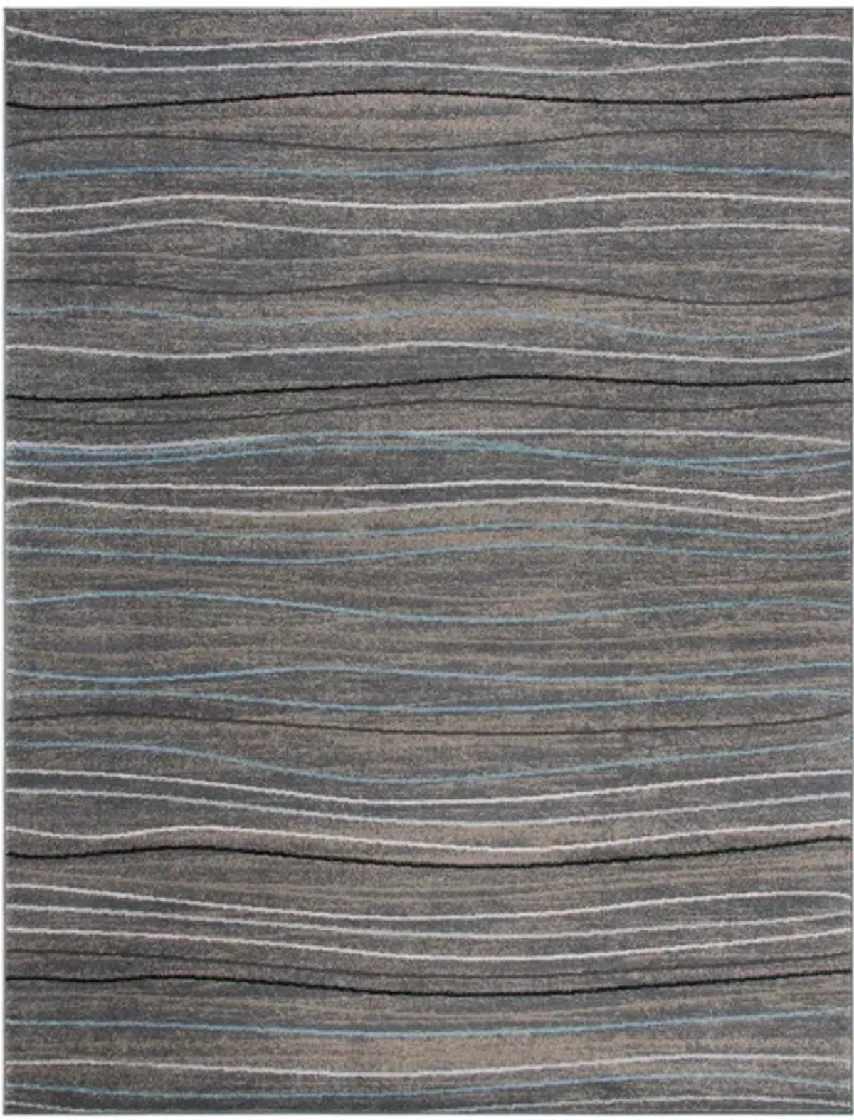 North Sea Silver Area Rug in Silver / Beige by Safavieh