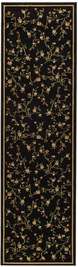 Paulding Runner Rug in Black by Safavieh