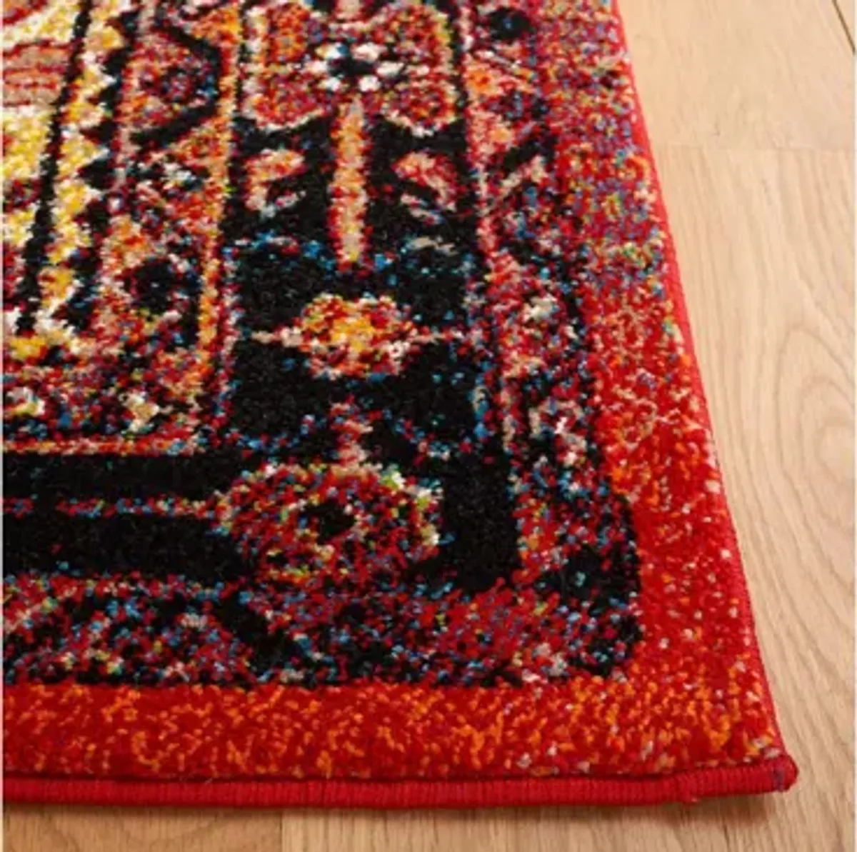 Jahan Red Area Rug